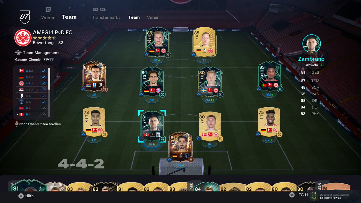 Dani5ooo's tweet image. #Trapp&apos;o erstmal den #Fingerspitzen Playstyle gegeben und dann als &quot;Full Chem&quot; transformiert für perfekte links 😎

#EAFC26 #EAFC #FUT26 #UT26
#SGE #Eintracht #Frankfurt