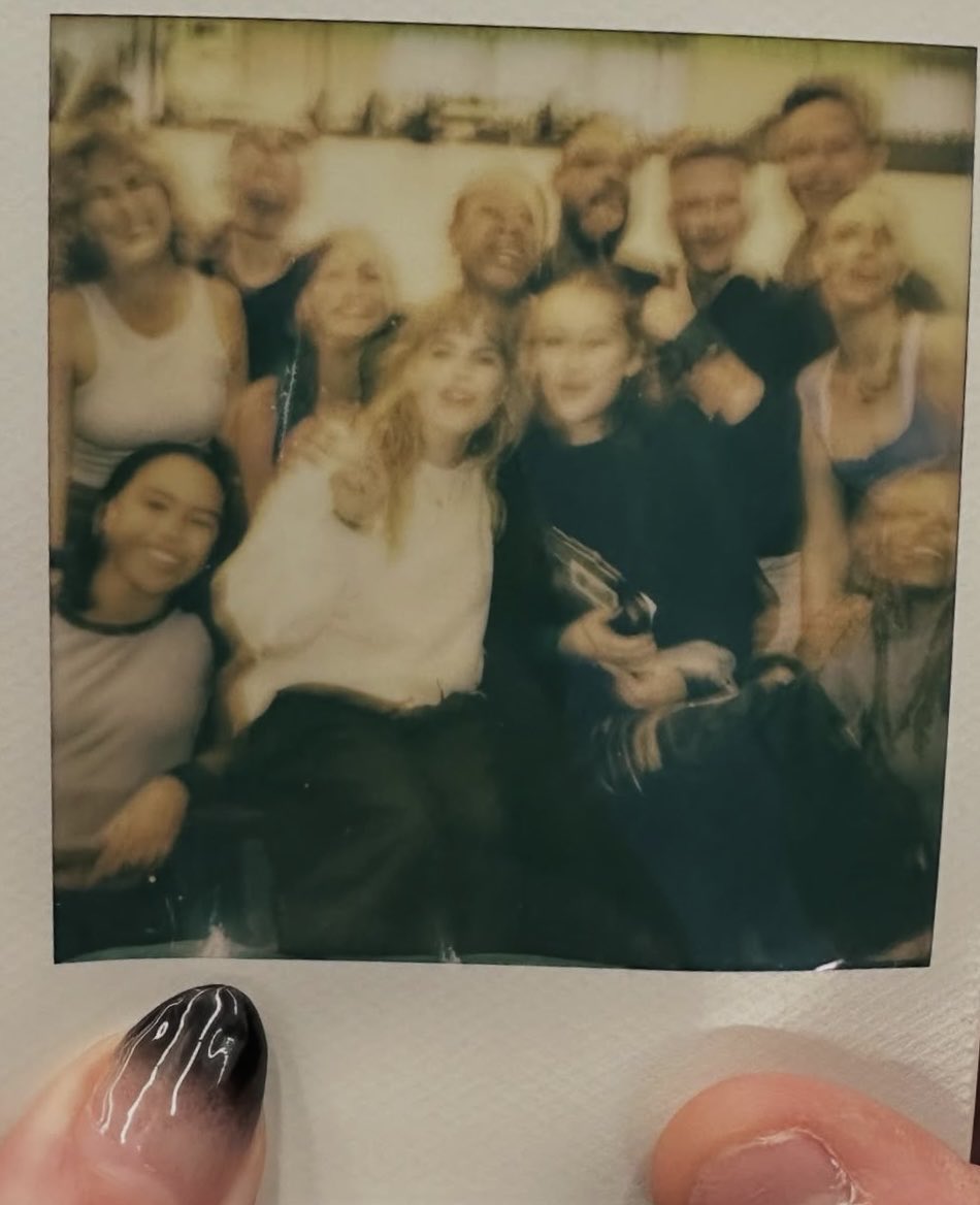 Lola Tung and the company of ‘The Turning’ workshop in New York from Mark Mauriello! 🎭🌲