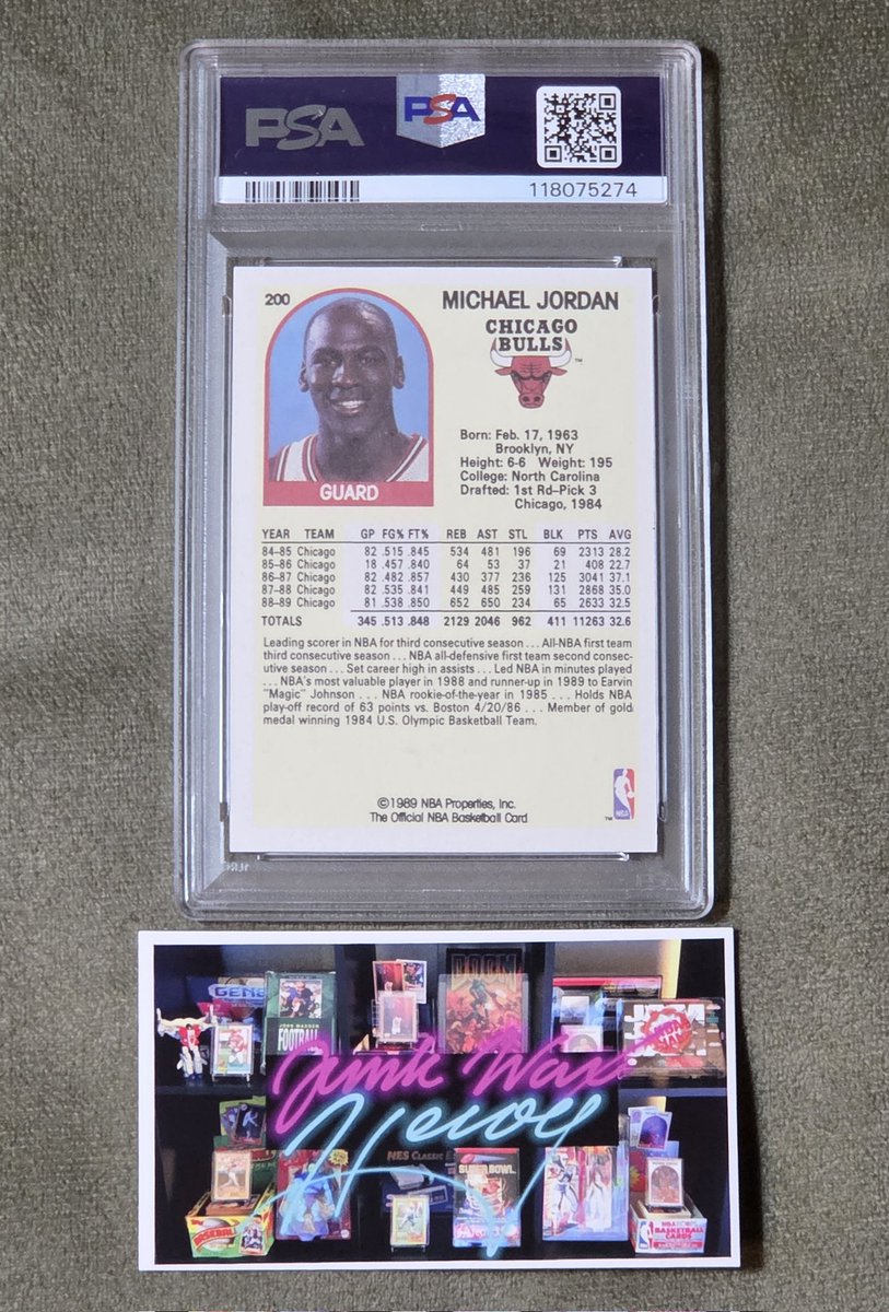 Thank you so much <a href="/JunkWaxHeroes/">Junk Wax Heroes</a>!!! I absolutely love this card!!! It brings me back to my childhood even though this is one that I never had in my PC as a kid, but I do now because of you. Michael Jordan will always be my 🏀🐐 . Much appreciated!!! #GoGTSPC 😍🔥🎉👍🏻