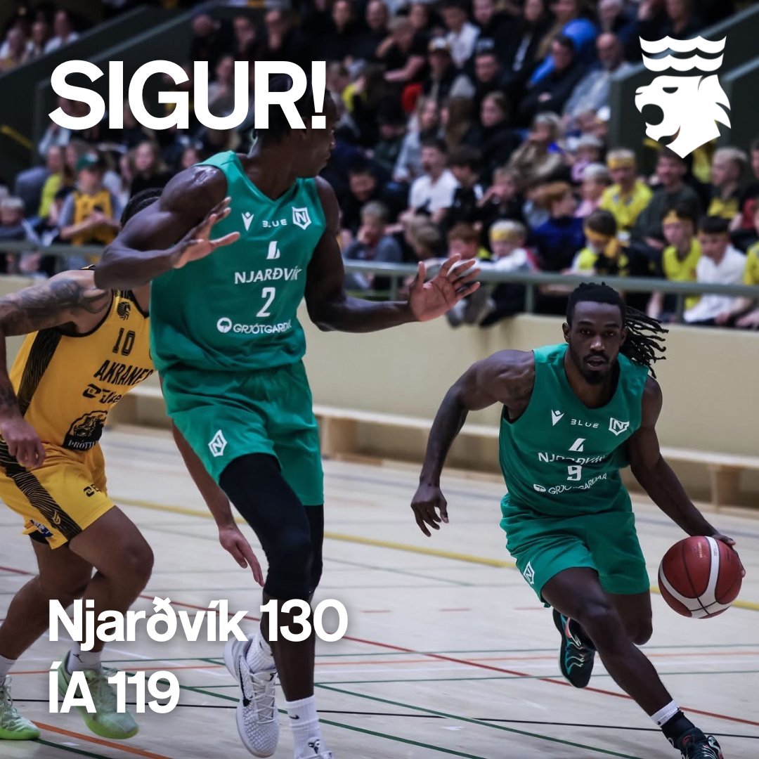 Sigur á Akranesi!

Lokatölur á Skaganum 119-130 okkar mönnum í vil.
Brandon skoraði 37 stig, gaf 9 stoðsendingar og var með 81% skotnýtingu í kvöld!
Mario gerði 30 stig, Dwayne 18, Veigar 17 og þá skilaði Julio góðu dagsverki af bekknum með 15 stig og 13 fráköst.

Áfram Njarðvík!