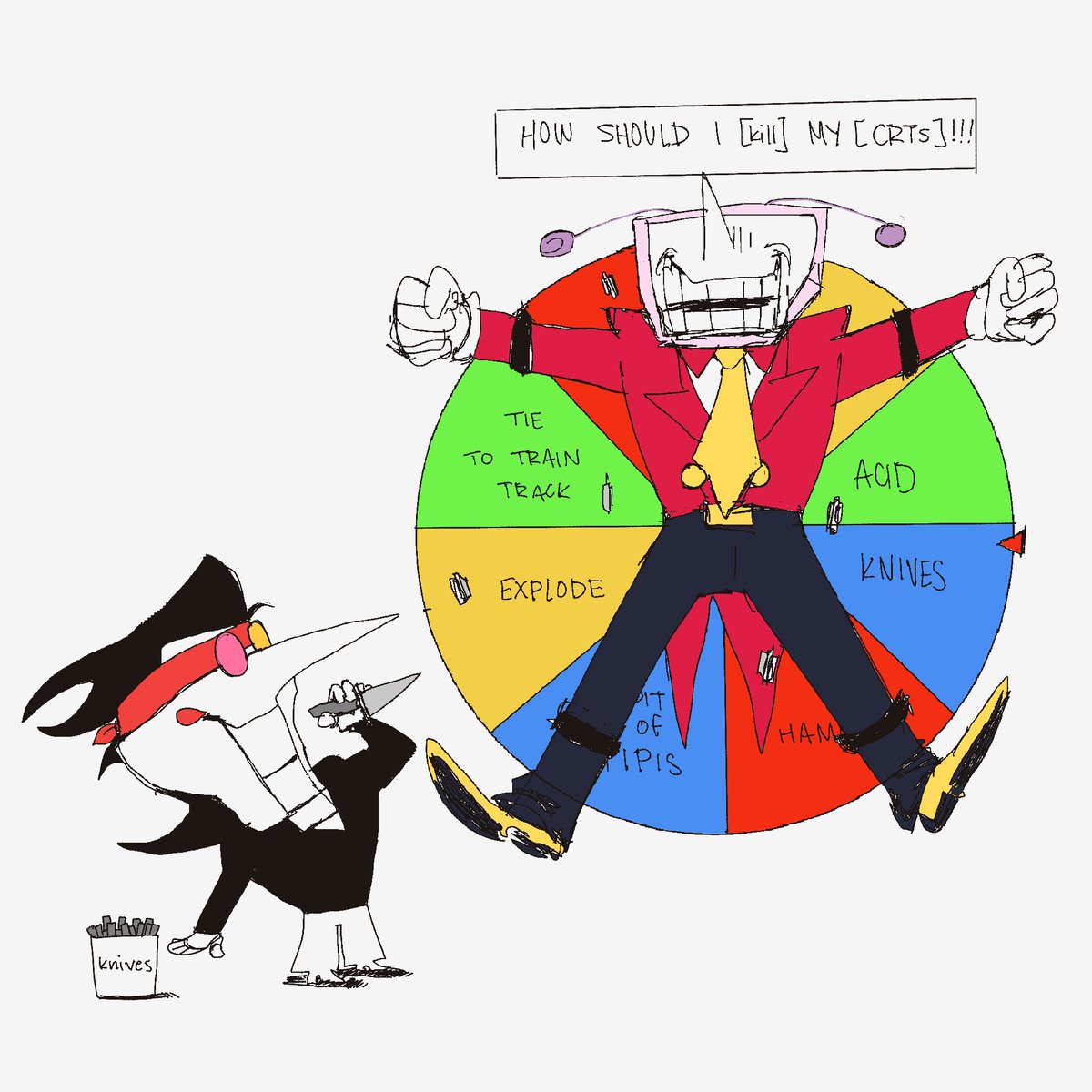 KILL YOUR TV!
#SPAMTOBER day 16