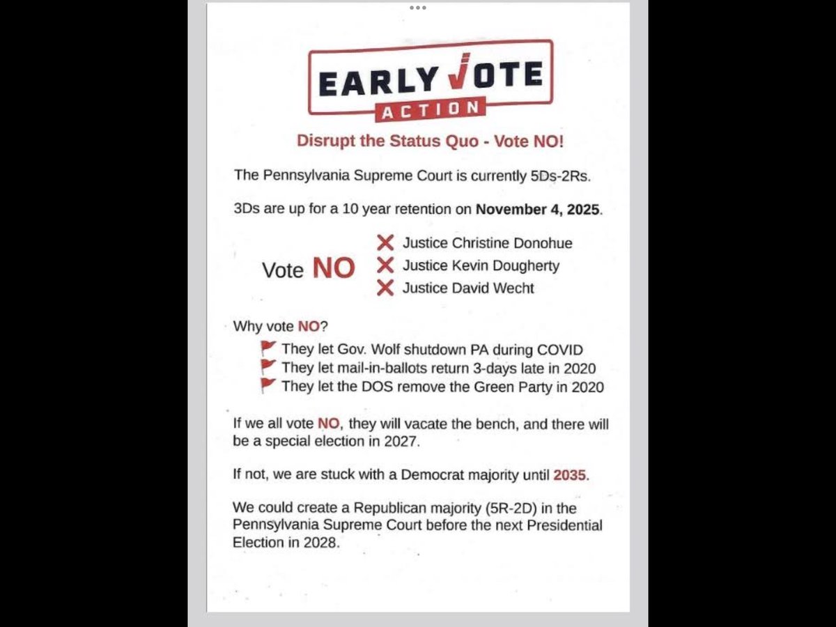 maryannminnich1's tweet image. Why Vote No-✔️
We Don’t Want To Be Stuck With A Democratic Majority Till 2035
#KeepAmericaGreat
#VoteRed🔴