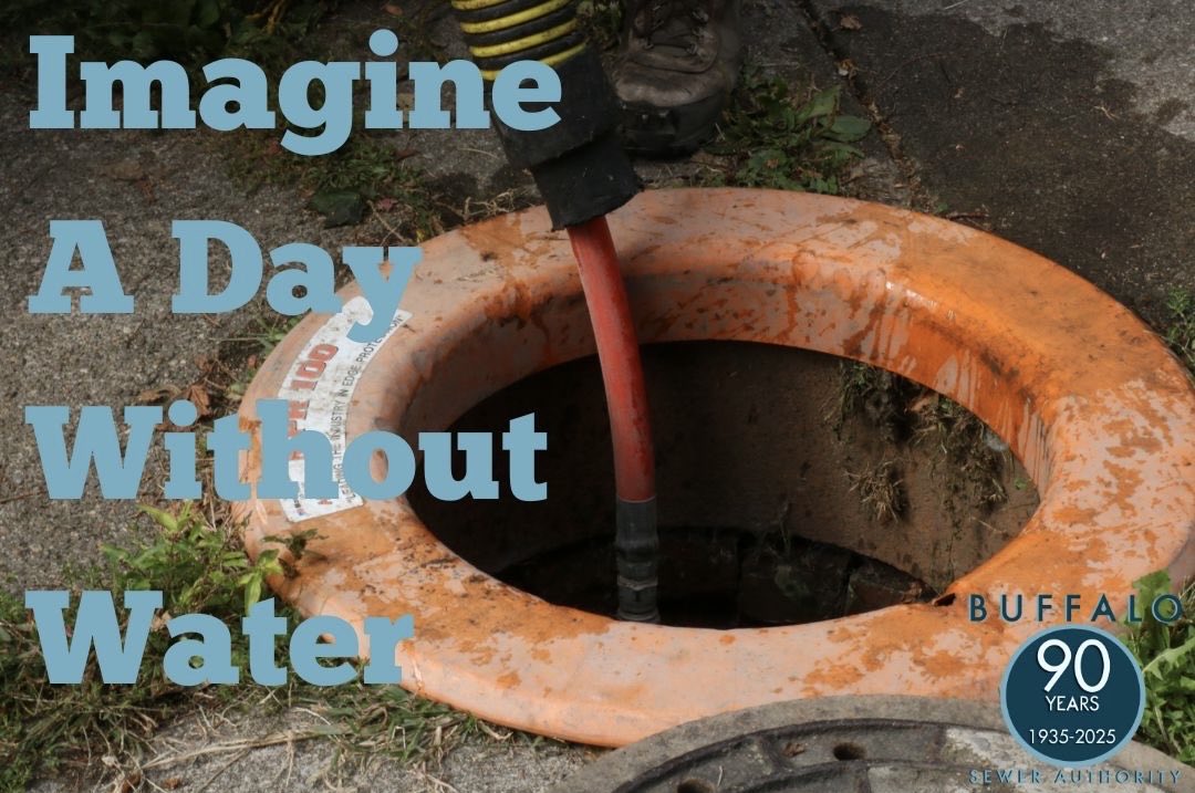 💧 Imagine a Day Without Water… or the unseen systems that make it possible.
Every flush, faucet &amp; rainfall depends on crews who keep it flowing.
#ImagineADayWithoutWater #BuffaloSewer #QCCW