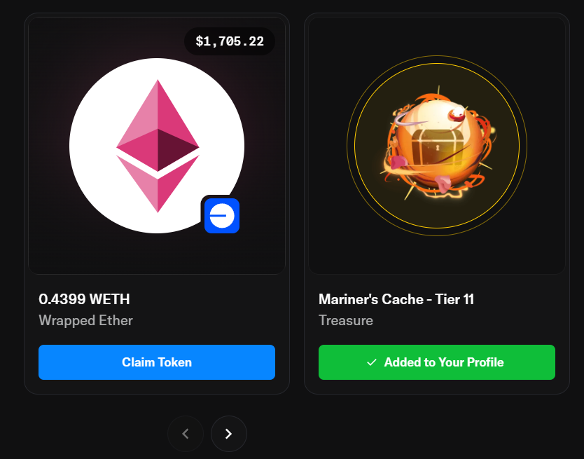 Opened my Ember T1 <a href="/opensea/">OpenSea</a> chest and I got back around 30% of the fees I paid

PNL : - 3,800 USDT + potential $SEA