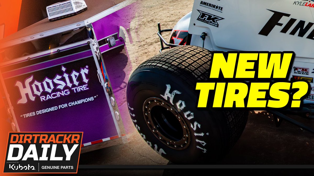 Hoosier exploring changes to sprint car tires and we've got details on a recent quiet test, plus we'll dive into a big championship weekend and more.

Tune in!

📺 youtu.be/TU7cptQKA8A
🎧 podcasts.apple.com/us/podcast/dai…
📰 dirtrackr.com/daily/1452