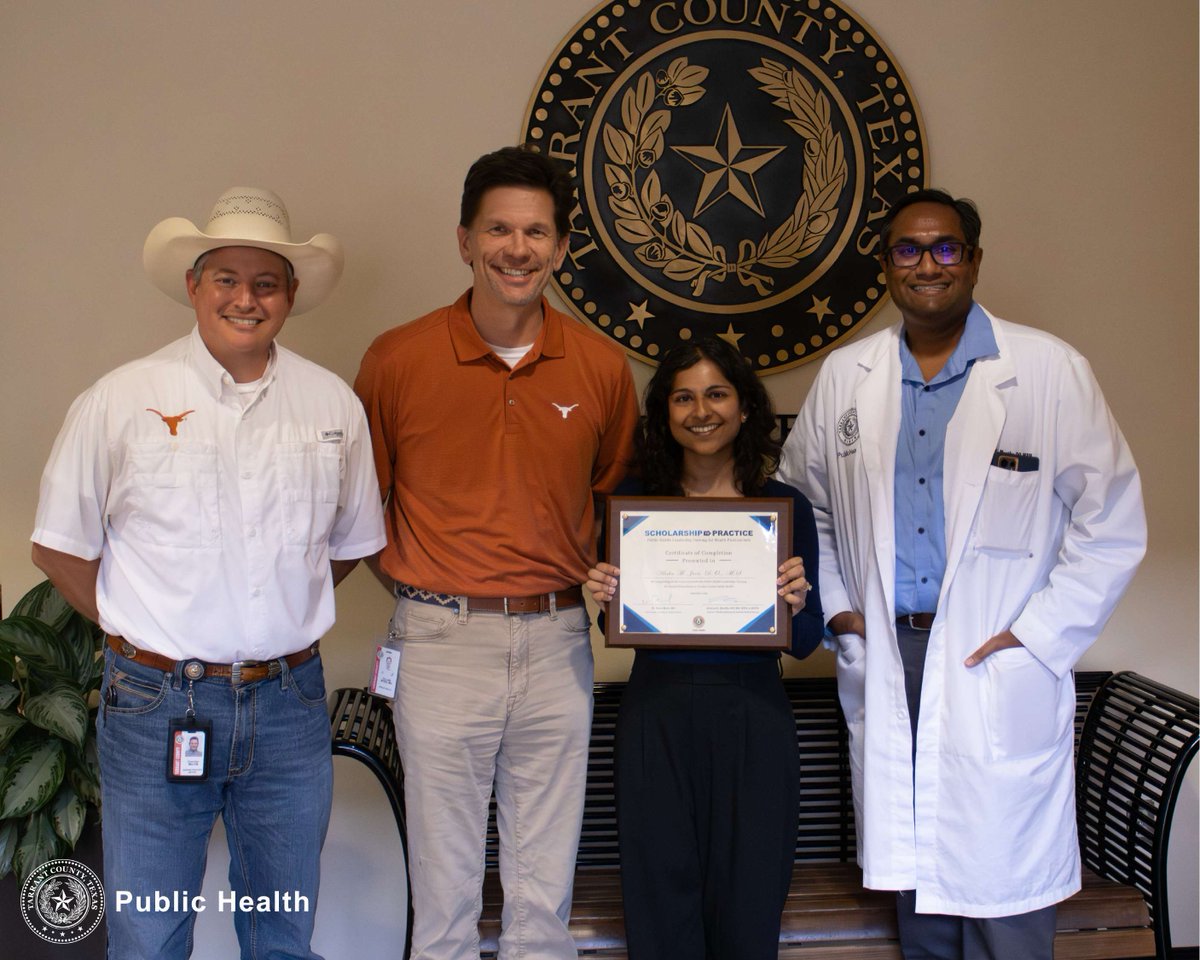 Bridging scholarship to practice! TCPH proudly recognize Dr. Jain as our first medical resident in the new Public Health Leadership Training rotation. We look forward to expanding our local partnerships and investing in the next generation of healthcare leaders!
