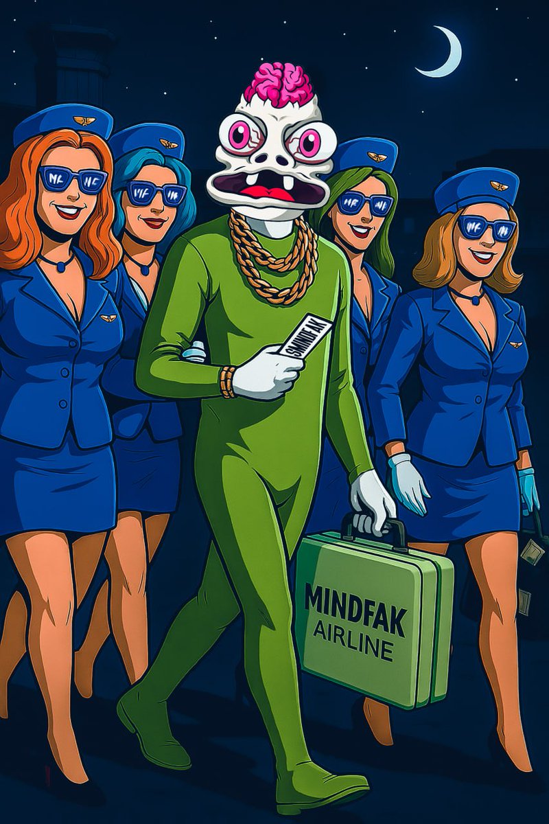 We going to the moon FAKERS hope you strapped in!
Get in formation BULLS $MINDFAK.

<a href="/kucoincom/">KuCoin</a> <a href="/HTX_Global/">HTX</a> <a href="/cryptocom/">Crypto.com</a> <a href="/binance/">Binance</a> <a href="/Bybit_Official/">Bybit</a> <a href="/bitgetglobal/">Bitget</a> $ETH $BTC