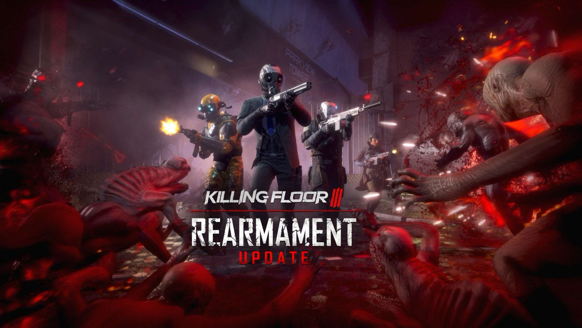 🚨NEW Rearmament Update Info🚨 

- NEW Feature: Zed Bump Physics - Falling on or Sliding into Zeds can now Stumble and even Obliterate them
- Improved Performance &amp; Stability
- Easier to Dodge Zed attacks
- more forums.tripwireinteractive.com/index.php?thre…