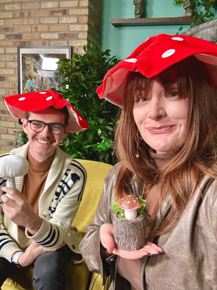 Your Prime Time Sprodlings have arrived with caps to match! <a href="/WarframeZach/">Zach McKone</a> and <a href="/soelloo/">❀ Dani ❀</a> have lots of fun things in spore for you, Tenno. 

Also, donate towards #QTCC and make our hosts eat mushrooms with various toppings (including hot sauce!) Tune in now: twitch.tv/warframe