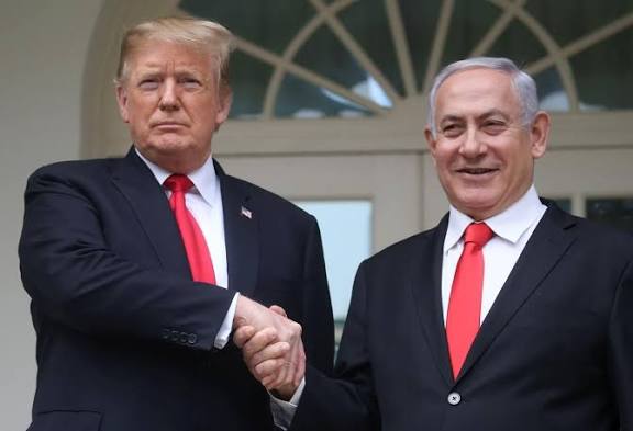 In the name of the God of Peace, Freedom and Humanity

Your Excellencies 
President Trump and Prime Minister Netanyahu
Popular and united leaders of the Iranian nation

The 1957 uprising in Iran was carried out by the left and supported by the Democrats, the same front that