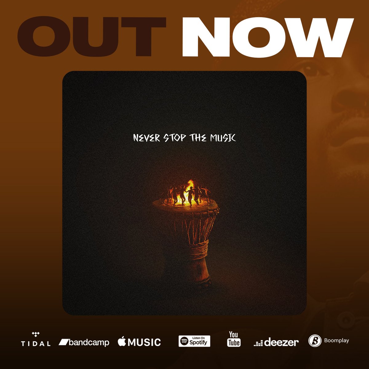 BandrosDJ's tweet image. Never Stop The Music Out Now on all digital platforms - I hope you all enjoy this project 🤘🏾😊🥹❤️

africori.to/neverstopthemu…