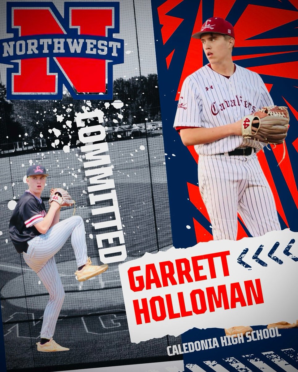 Garrett Holloman (@garrett_holl) on Twitter photo I want to thank God and everyone that’s been apart of my journey. I’m beyond grateful to commit to <a href="/NWCCBaseball/">Northwest Baseball</a>! #Committed #gorangers #blessed <a href="/Dom_Carlini4/">Domenick Carlini</a> <a href="/ChaseReeves22/">Chase Reeves</a> <a href="/CaledoniaBB/">Caledonia Baseball</a> I want to thank God and everyone that’s been apart of my journey. I’m beyond grateful to commit to <a href="/NWCCBaseball/">Northwest Baseball</a>! #Committed #gorangers #blessed <a href="/Dom_Carlini4/">Domenick Carlini</a> <a href="/ChaseReeves22/">Chase Reeves</a> <a href="/CaledoniaBB/">Caledonia Baseball</a>