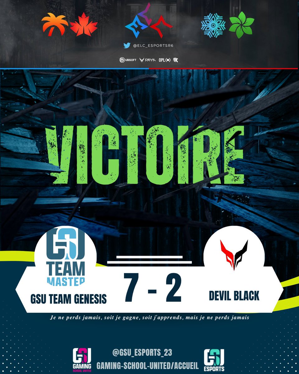 👿Le diable a rencontré les anges de la GSU Team Master… et n’a pas réussi à les emmener en enfer.😇

Au contraire, cette victoire éteint les flammes de l'enfer grâce à leur confiance en soi, leur solidarité entre coéquipiers, et surtout leur plaisir de jouer ensemble.