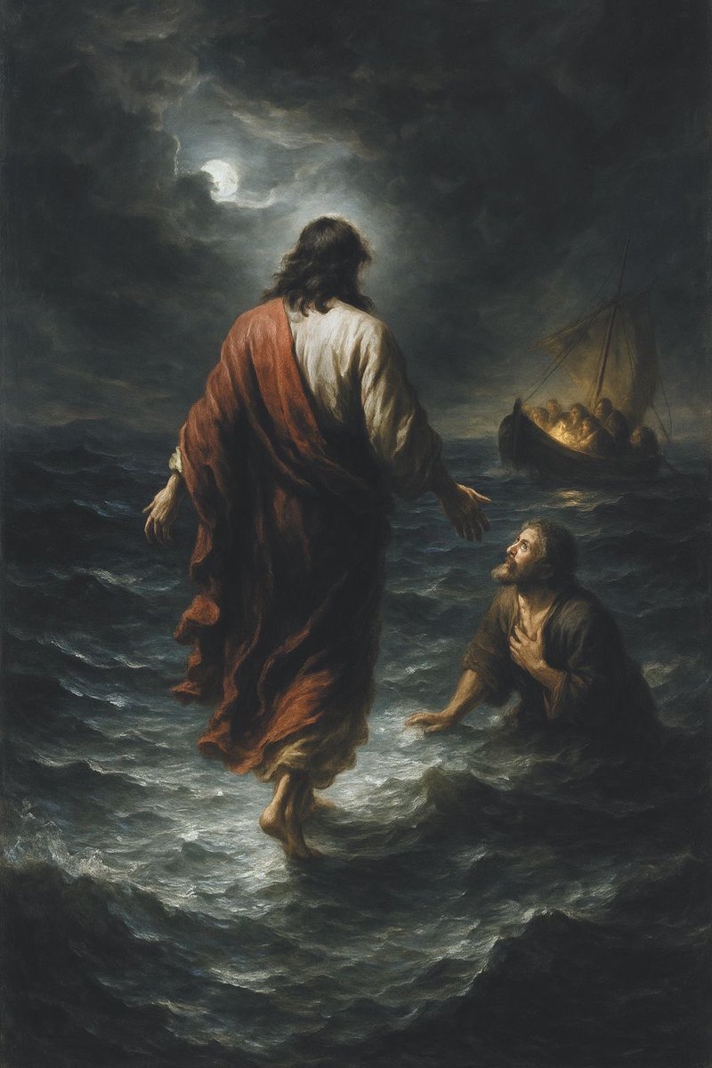 oliverburdick's tweet photo. Fix your eyes on Jesus, and you will not drown. https://t.co/o8r7G52otT