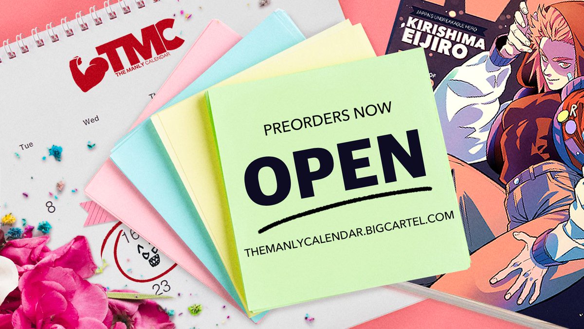 The Manly Calendar - Shipping Period tweet media