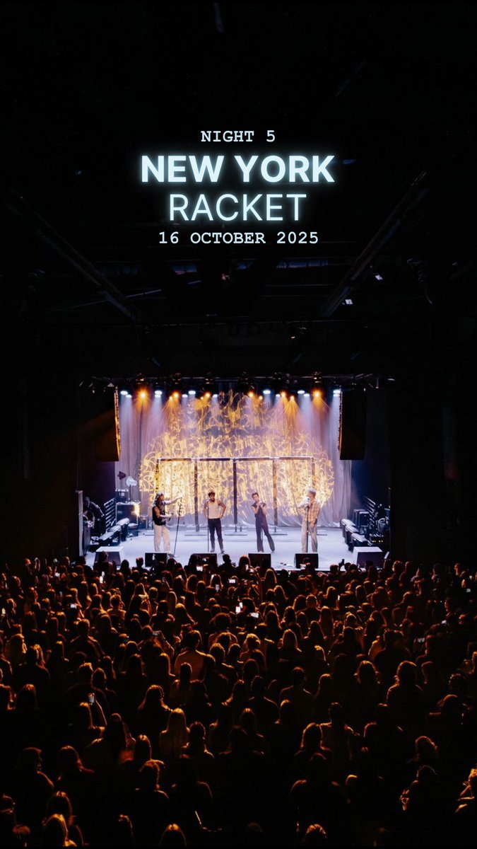 Night 5! Show 2 in New York, are you ready?