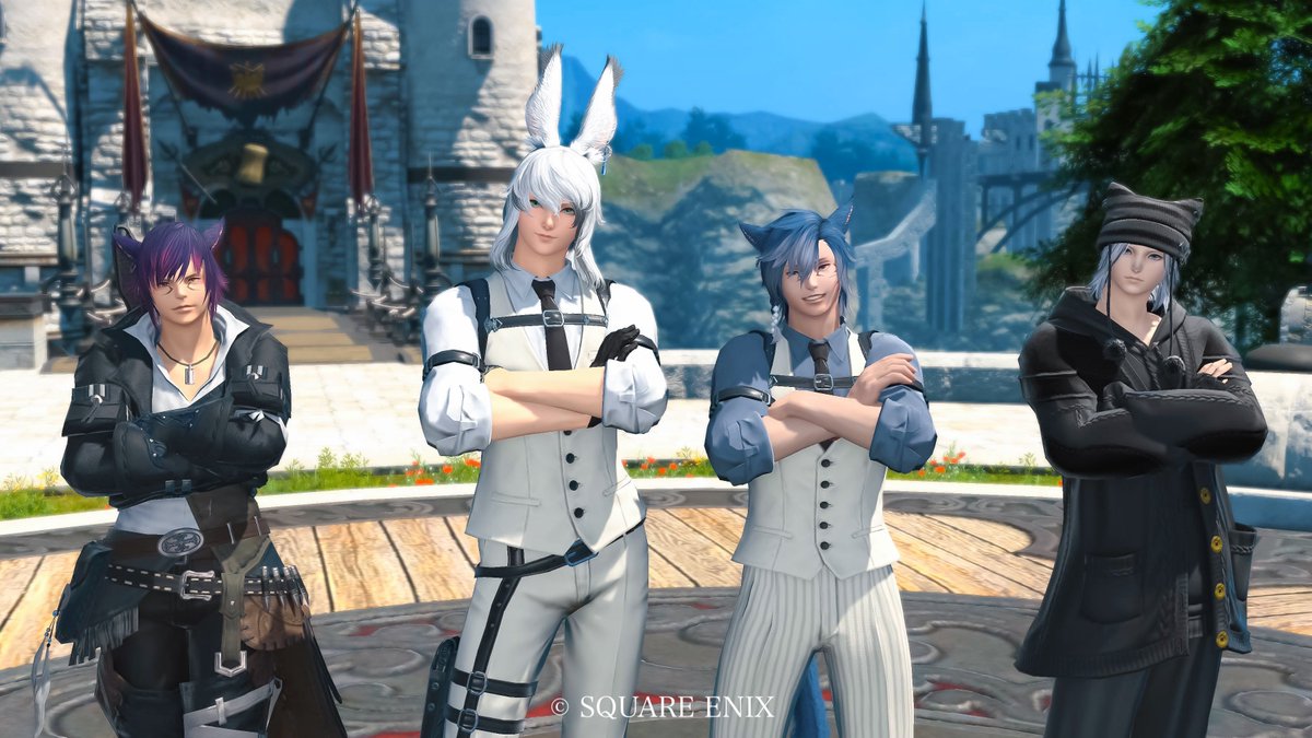 ぐっも🌞

お誘いありがと〜！！！
また一緒にやりましょう🐰⚔️

#FF14 #おはウサ #ヴィエラ #ミコッテ