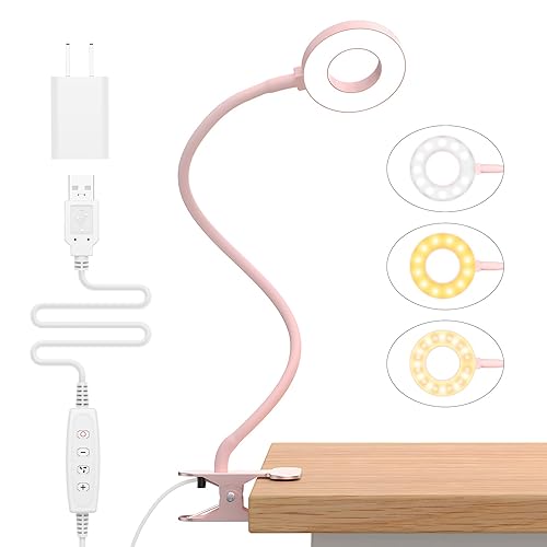 I just received iZELL Desk Lamp, [3 Color Modes &amp; 10 Brightness] LED Reading Light with Clamp, Flexible Gooseneck Book Light for Kids Reading Book in Bed at Night Clip on Table, Headboard, from Anonymous via Throne. Thank you! throne.com/angelplushy #Wishlist #Throne