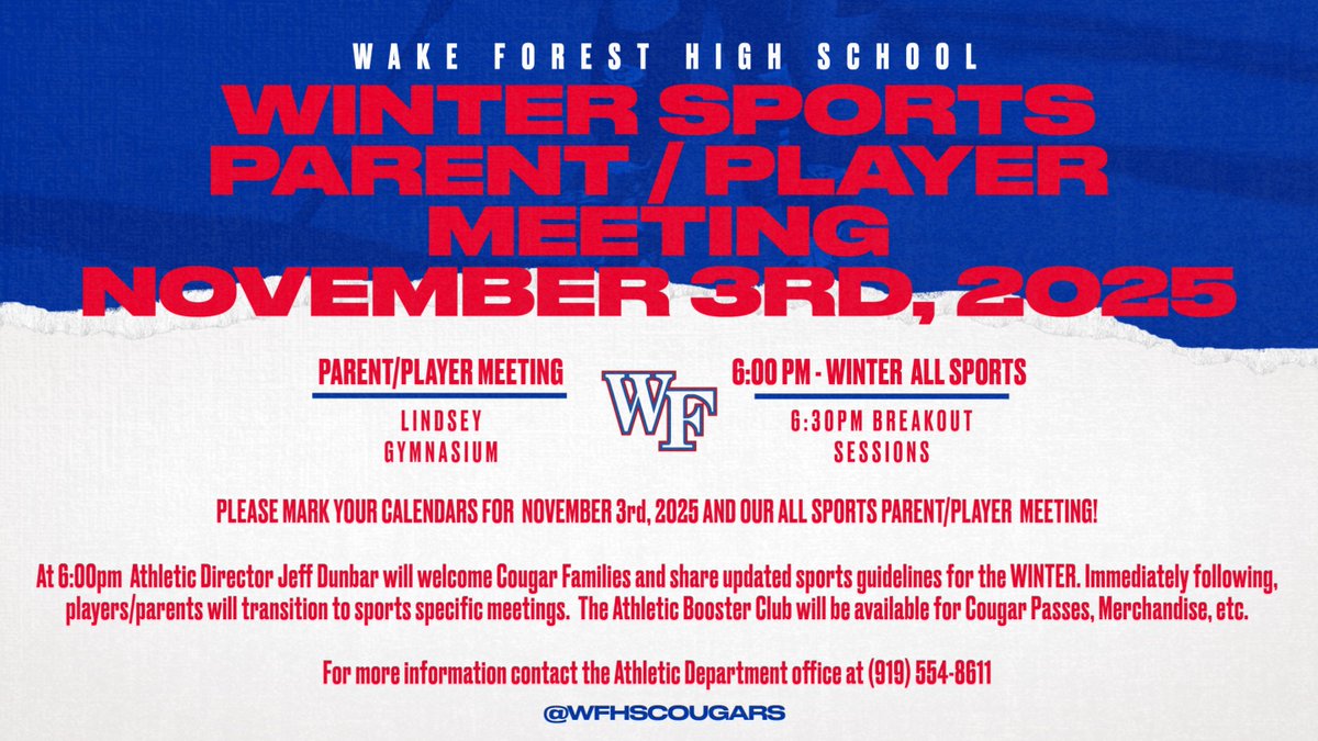 WFHS Athletics tweet media