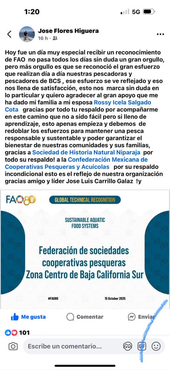 Este muchos países fue elegido el proyecto del corredor San Cosme punta coyote con un reconocimiento mundial felicidades a todos los que hicieron posible tal logro especialmente a José Flores Higuera