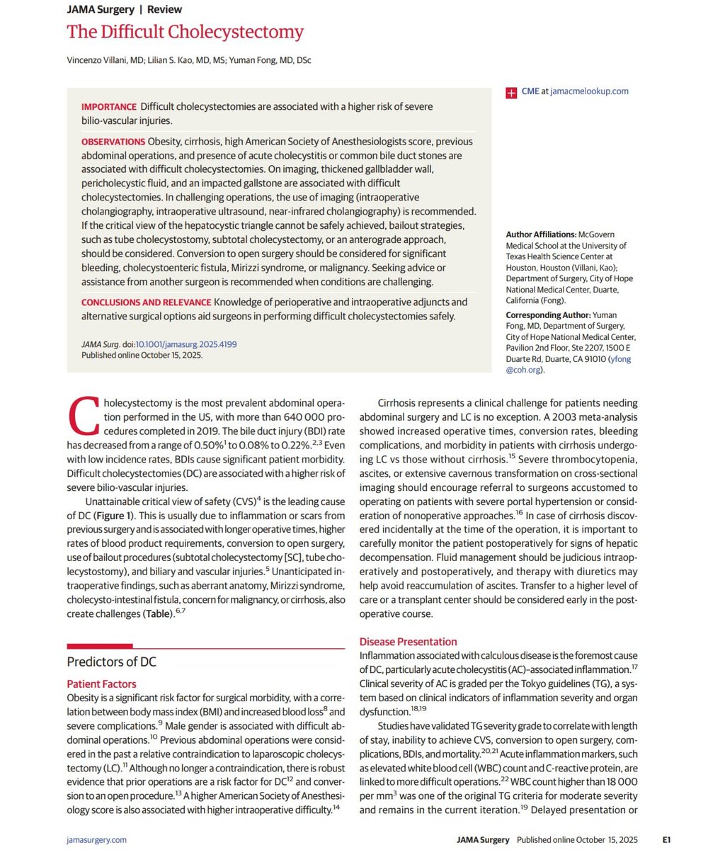 CirujanoGZ's tweet image. Recién salidito del horno. #Cirugía #Cirujanos. Colecistectomía difícil.