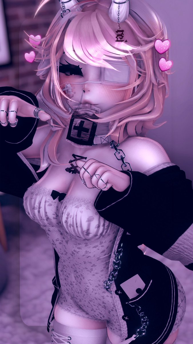 Henlo ,, 🌸

Avi — Isla (Releasing soon!) 
‧˚₊•┈┈┈┈ 𐙚 ┈┈┈┈•‧₊˚⊹
#VRChat #VRChatPhotography