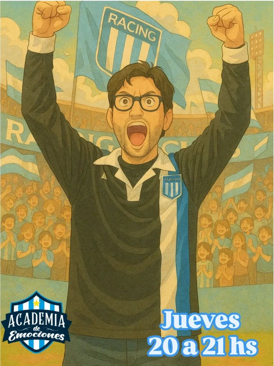 🎙Venite a un nuevo @akdemociones, programa 3️⃣8️⃣7️⃣ con toda la magia de Los Locos de la Azotea de <a href="/RacingOnline2/">Racing Online</a>