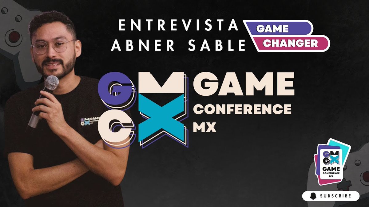 🧵#PorSiTeLoPerdiste Nuestro amigo <a href="/oscarbpgames/">Oscar Aceves</a> entrevistó a <a href="/AbnerSable/">Abner Sable</a> de <a href="/GameConMx/">Game Conference MX</a>