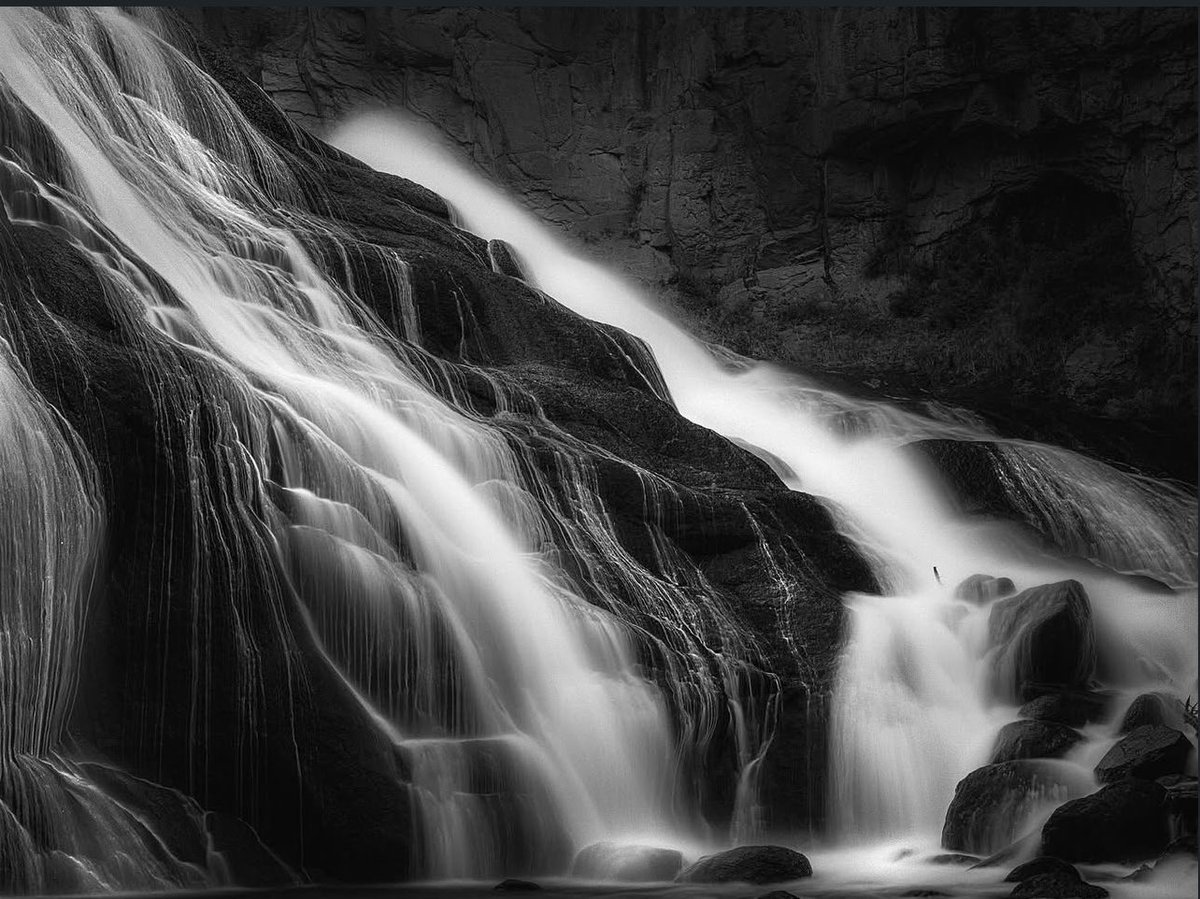 2025 Nature Photographer of the Year
Congratulations to Hengki Koentjoro from Indonesia 
on his brilliant large format image of the GIBBON FALLS "
Yellowstone National Park, Wyoming, USA. Sinar 4x5 large format camera + Fujinon 210mm f/5.6 lens. T-Max
400 film f/64 at 15 seconds