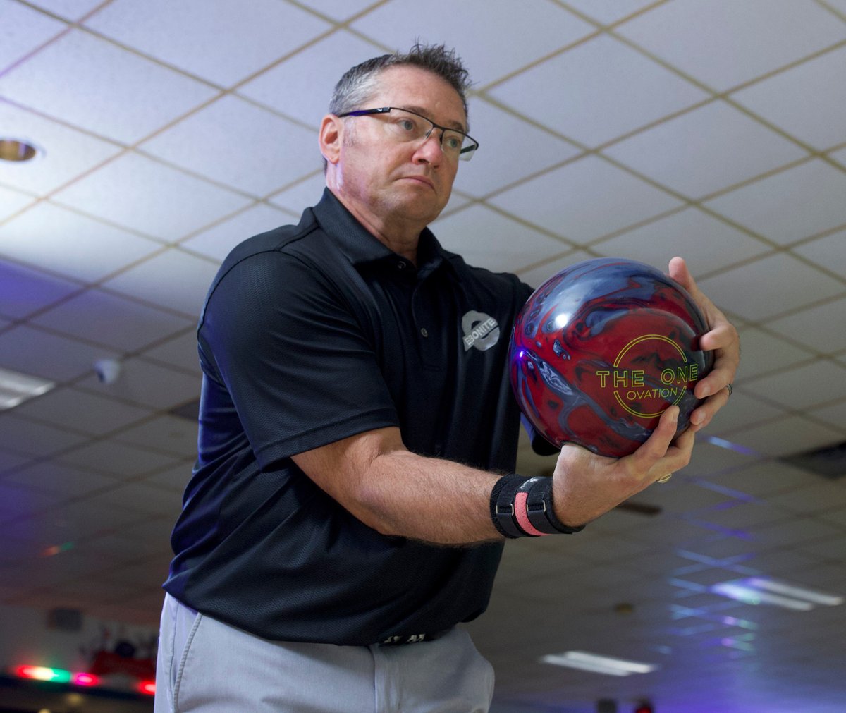 This One is all business.
#EboniteBowling #OneOvation #BowlToWin #HK22C