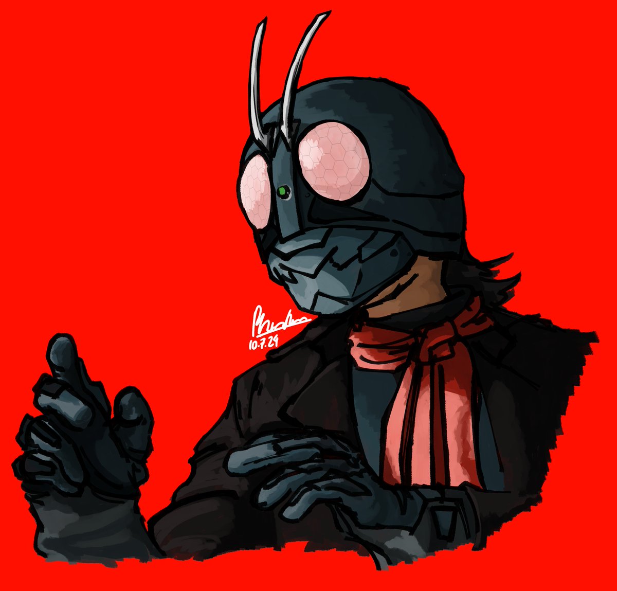 PhantomRaidou's tweet photo. Submissions for #TOKUART25 https://t.co/unzXVWyddB
