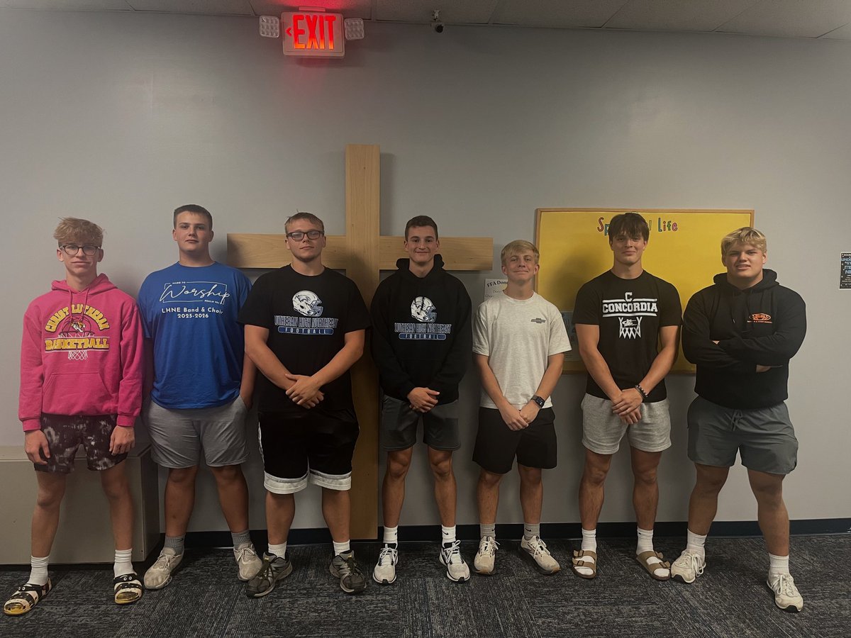 LUTHERAN HIGH NORTHEAST FOOTBALL tweet media
