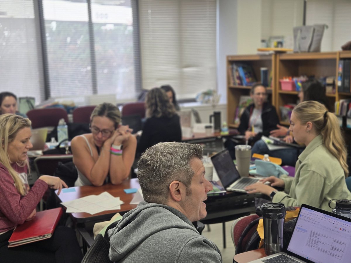 Our middle and high school ELA/ENL co-teaching teams spent two fantastic days of learning on scaffolding strategies with Dr. Andrea Honigsfeld. Ensuring equity for our multilingual learners through access to differentiated and rigorous instruction. 
<a href="/OssiningSchools/">Ossining UFSD</a> 
#OssiningENL