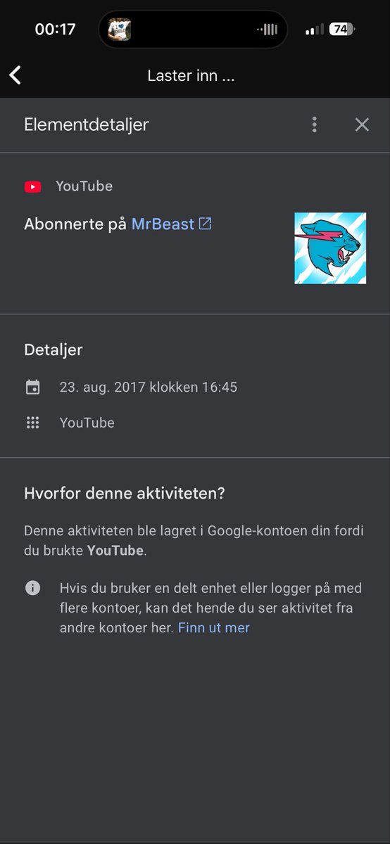 lockinsaid's tweet photo. .@MrBeast i have been subscribed for 8 years🥹😅 https://t.co/N5ZUKNVj5m