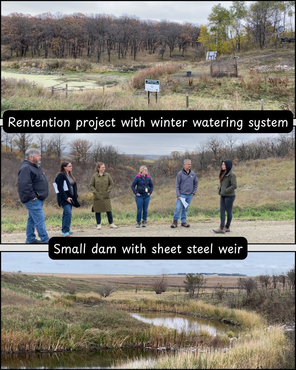 PVWD met with some of our funders yesterday, including staff from Manitoba Habitat Conservancy's GROW program, Manitoba Association of Watersheds and the Province of Manitoba, giving us the opportunity to strengthen our relationships and showcase some of our projects!