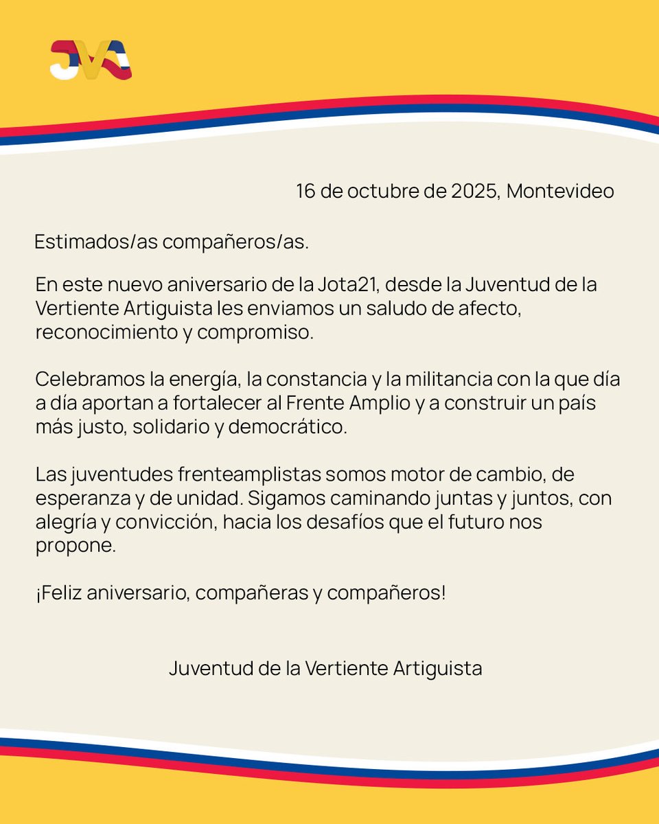 Jovenes Vertiente Artiguista (@jovenesva) on Twitter photo 