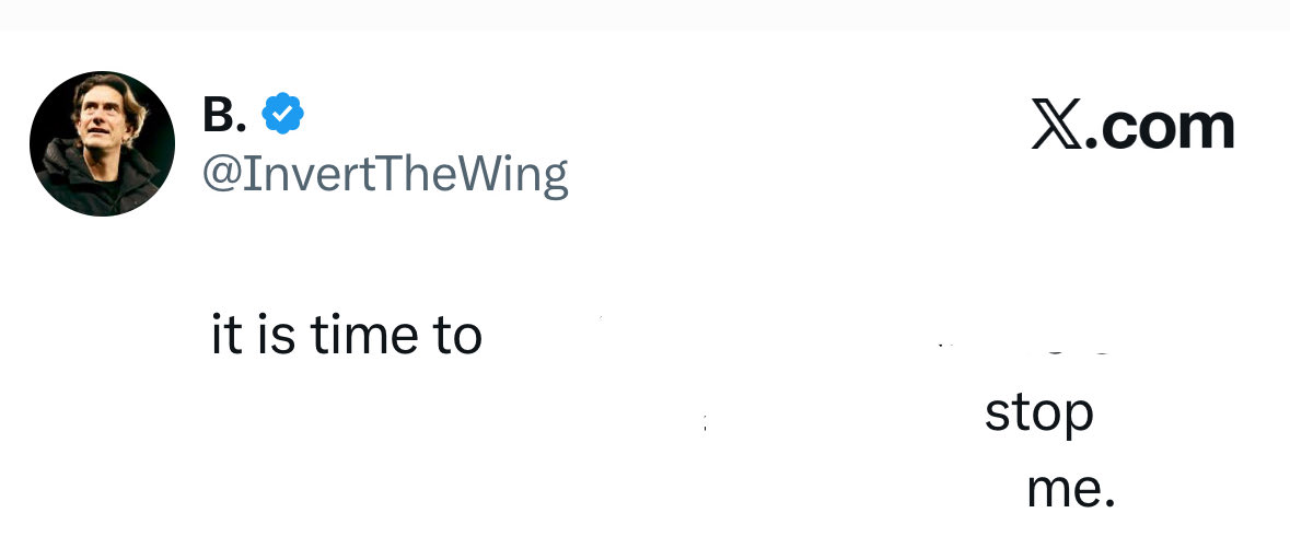 Couldn’t agree more