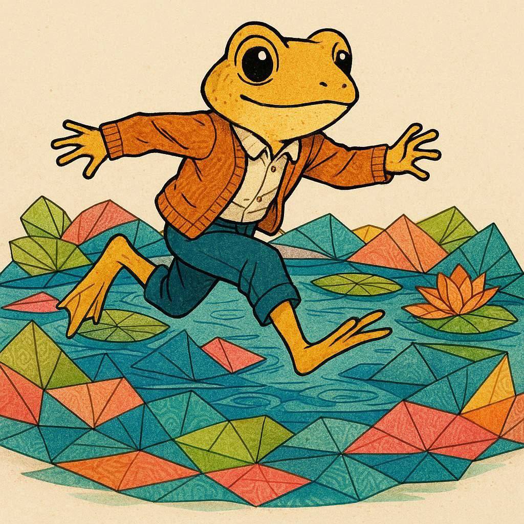 TurboToadToken's tweet image. Taking a giant leap toward adventure! Where will your creativity take you? $TURBO ๐จ๐ธ