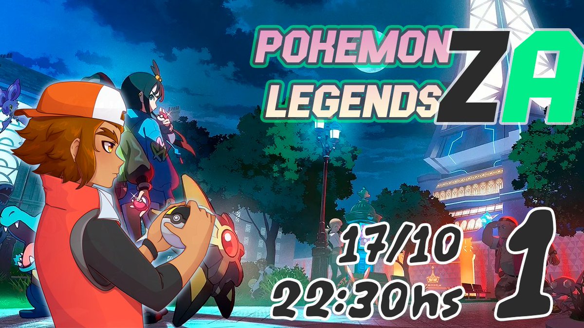 🐉𝗣𝗢𝗞𝗘𝗠𝗢𝗡 𝗭-𝗔 # 𝟭🐉

⚡️Mañana Viernes 16/10 a las 22:30hs
⚡️LINK en la BIO como dicen las vtubers

YO VINE A TURISTEAR!!!