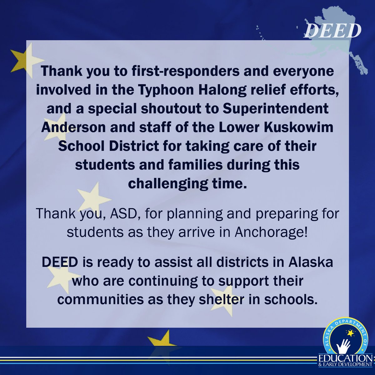 Alaska DEED (@alaskadeed) on Twitter photo 
