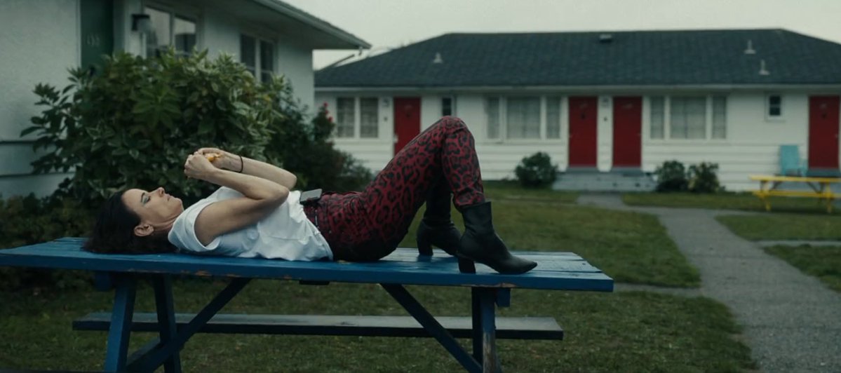 i forgot about nat just laying on the picnic table with her m&amp;ms i miss her bad