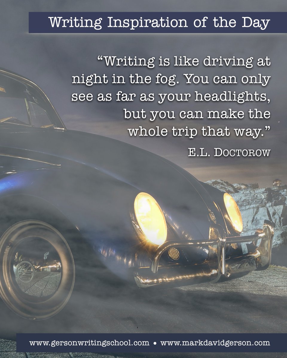 Need help writing into the fog? You're why I created Fall Writes! Get writing and keep writing, in the company of like-spirited writers. Starting Sun. 10/19 on Zoom. Space is limited, so claim yours now! markdavidgerson.com/events/p/fallw… #writingworkshop #writersblock #writingtips