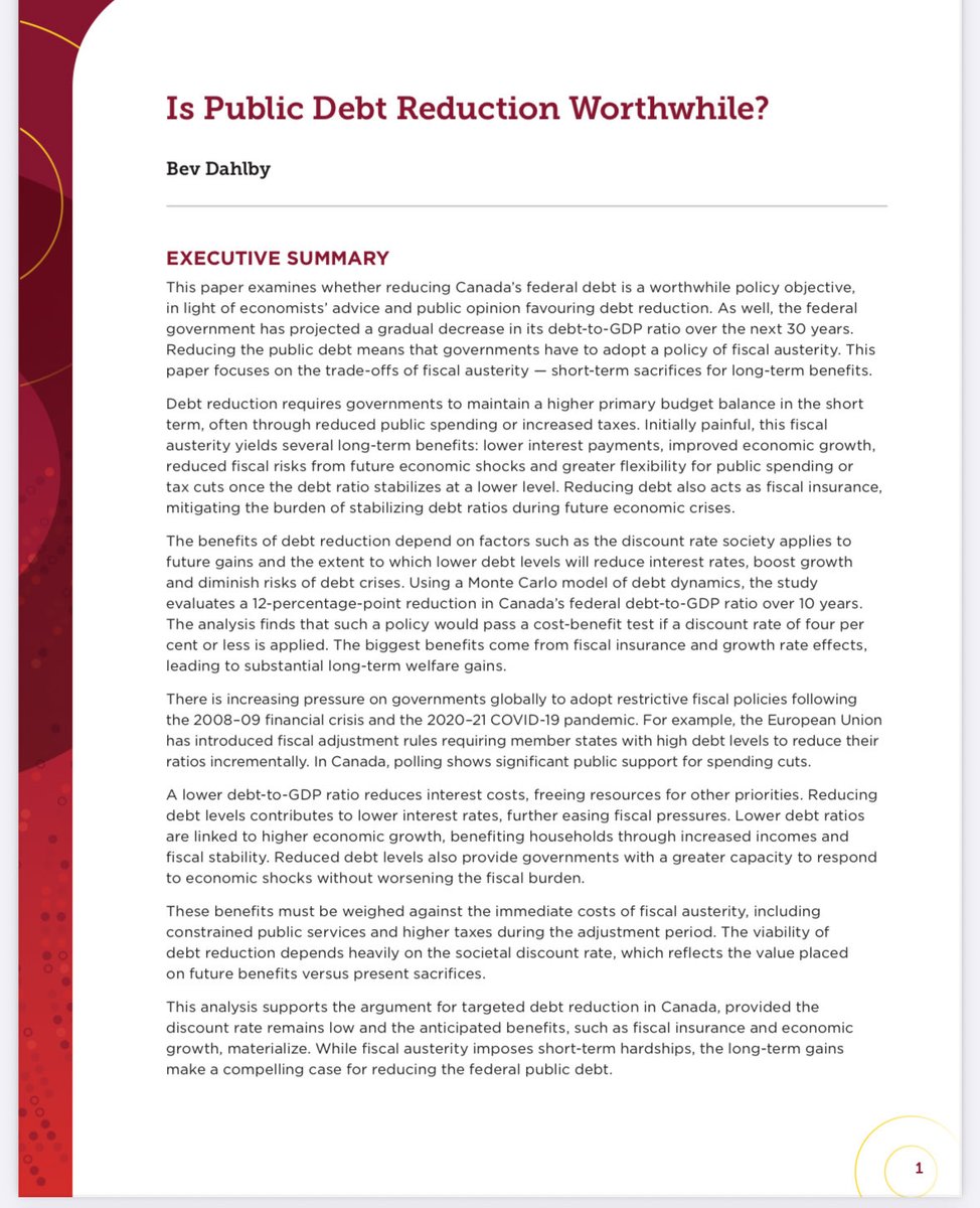 Sounds like someone needs to read Bev Dahlby’s paper on when it makes sense to reduce our debt. 

journalhosting.ucalgary.ca/index.php/sppp…

#cdnpoli #abpoli #econ