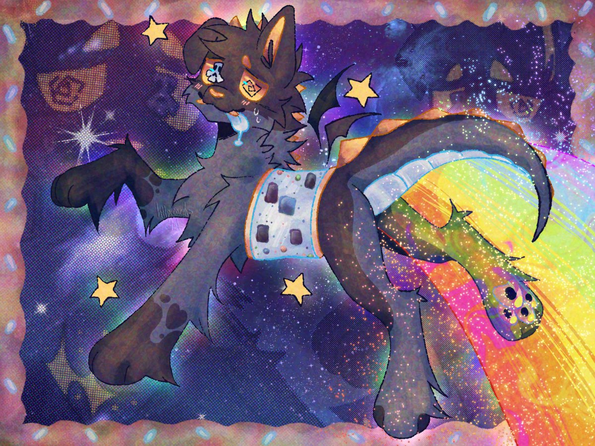 Kazookaz0x's tweet photo. Logos but nyan cat and silly for a dtiys https://t.co/hbRX2LZnBG