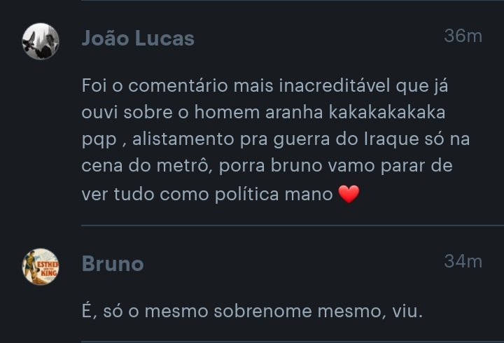 oDoofi's tweet photo. @lucasmanteymeme Ta cheio de pérola nos comentarios kkkkkkkkkk n dá https://t.co/WCKBRfKU4F