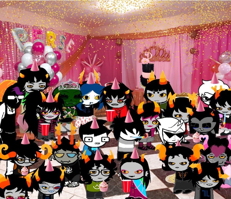 OMIGAWD everyone’s here!!!! 😝😝😝

This party is soooooo fun 😙 Thx for coming evb 😭🫶🫶💗💗