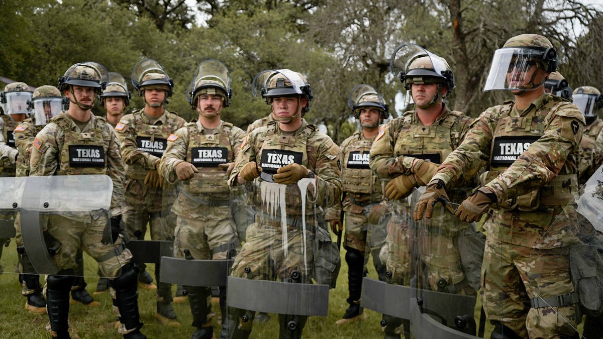 🚨Update: Texas Governor Greg Abbott has ordered National Guard troops and State Troopers to Austin in preparation for the No Kings Protest on Saturday! Gov. Abbott warns that rioting or damage to property will NOT be tolerated.