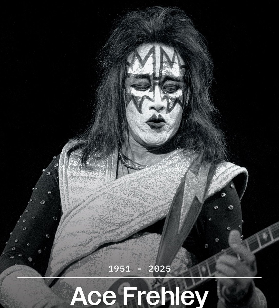 "Ace Frehley":
Porque informan que falleció el guitarrista de Kiss