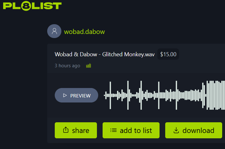 trying <a href="/pl8list/">pl8list</a> for some wobad secret stuff