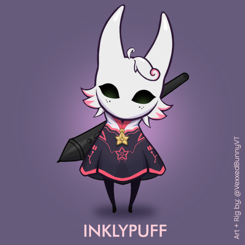 Silksong OC Project for: @/inklypuff 
Originally completed about a month ago c:

YCH Project with full custom artwork and rigging^^